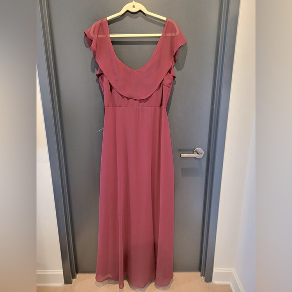 Birds Grey Jane Convertible Bridesmaid Dress - Picture 1 of 8